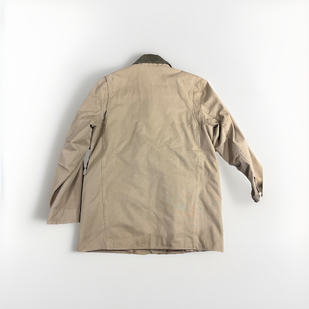 Vintage GAP Chore Barn Jacket Mens Med Brown Insulated Quilted Y2K - Picture 7 of 9